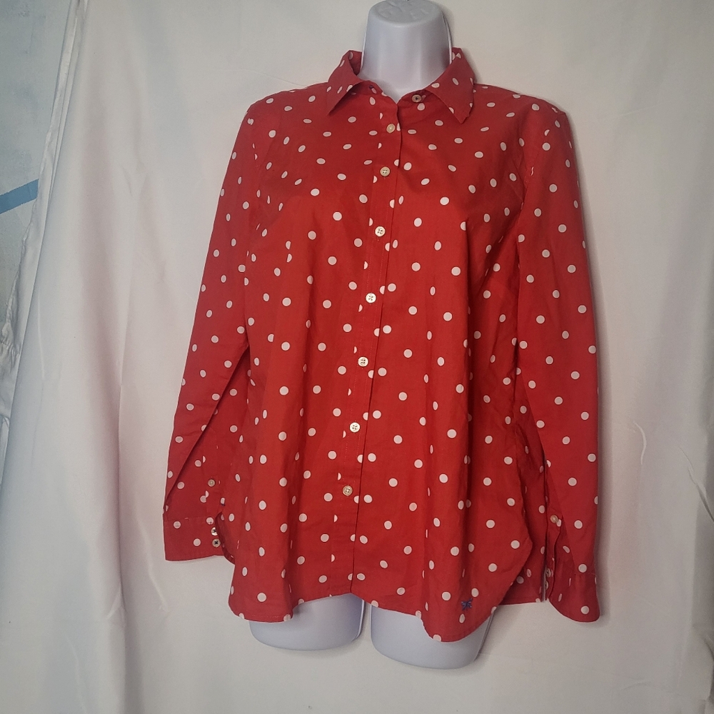Talbots Button Down Top - image 1